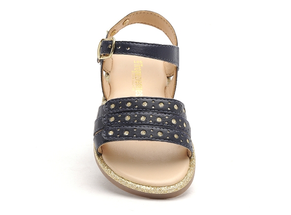 Les tropeziennes nu pieds enfant isidor bleu