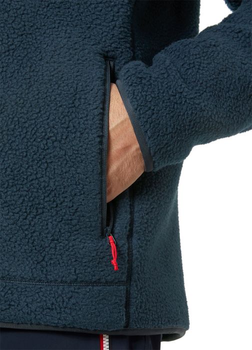 Panorama Pile Block Jacket Men fleece