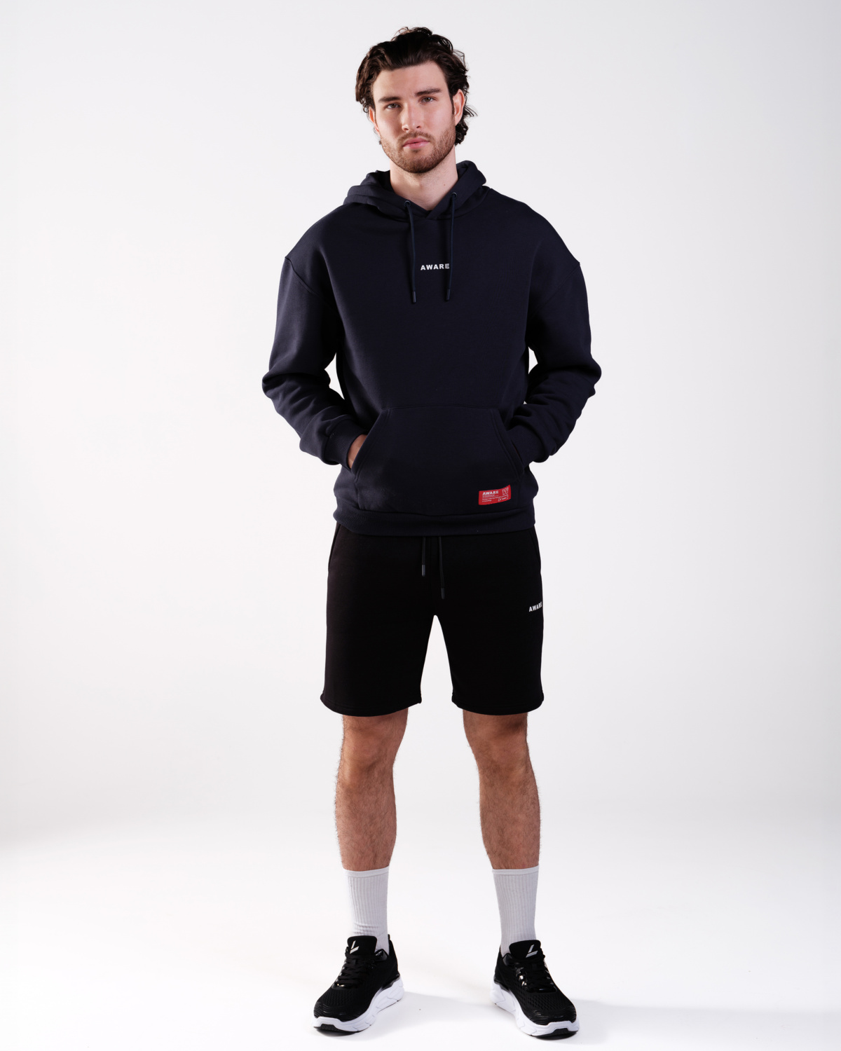 AWARE Hoodie Navy