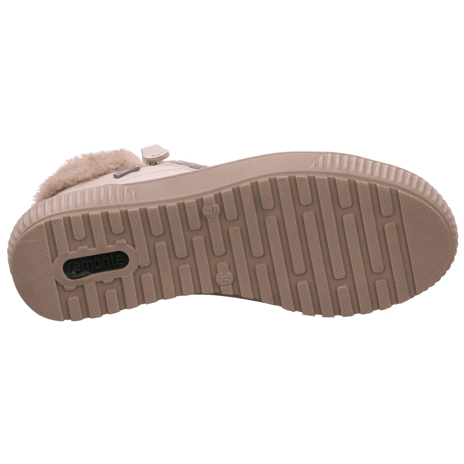 REMONTE Mid Cut Sneaker Offwhite Leder  mit TEX Membrane