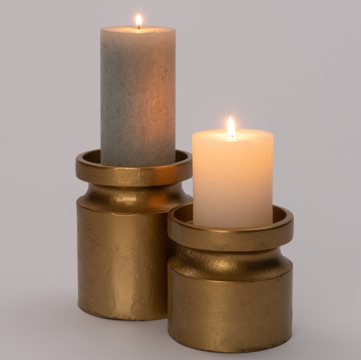 Intratuin kandelaar Luton goud D 10,5 H 13 cm