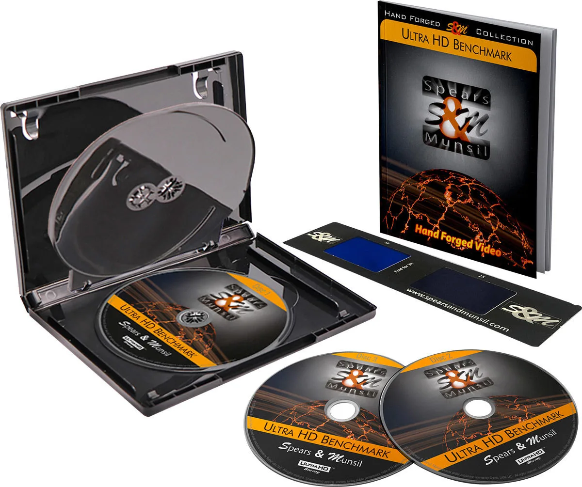 Spears & Munsil Ultra HD Benchmark Disques de réglage/rodage