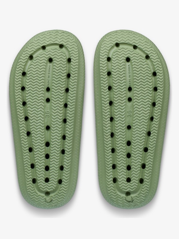 The Bumpy Sandales Vert Femme