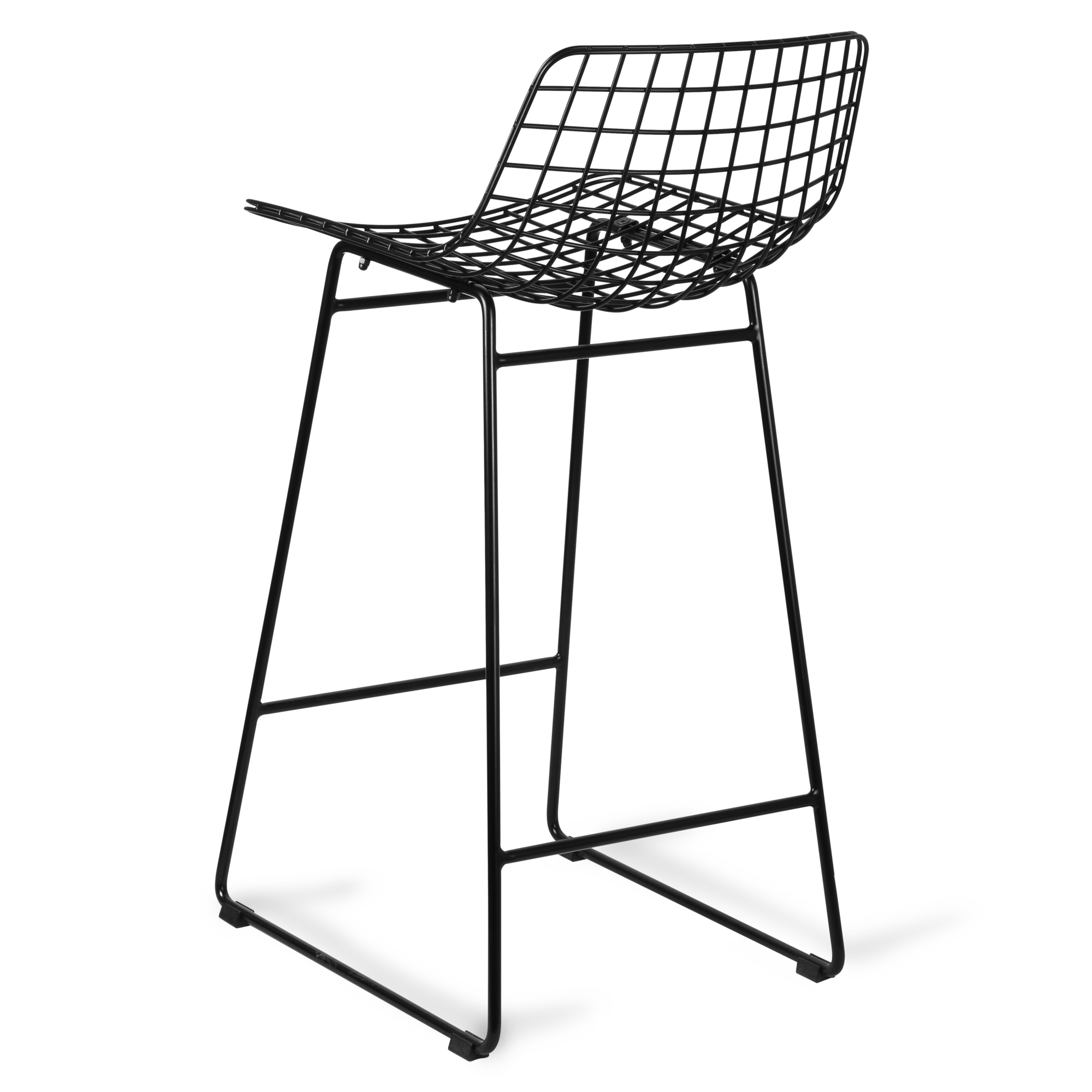Barkruk Wire black