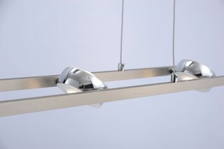 LOLA-Smart Pendelleuchte Opti stahlfarbig