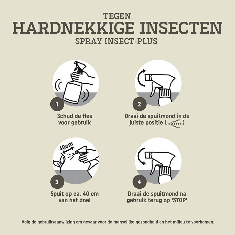Pokon Tegen Insecten Hardnekkige Spray Insect Plus 750 ml