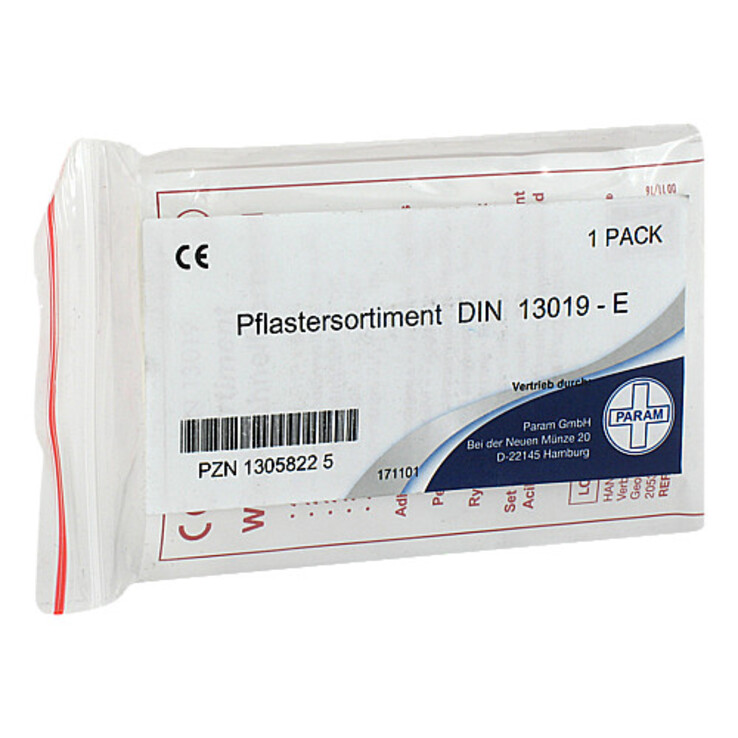 Pflastersortiment DIN 13019-E für Verbandkasten, 1 St