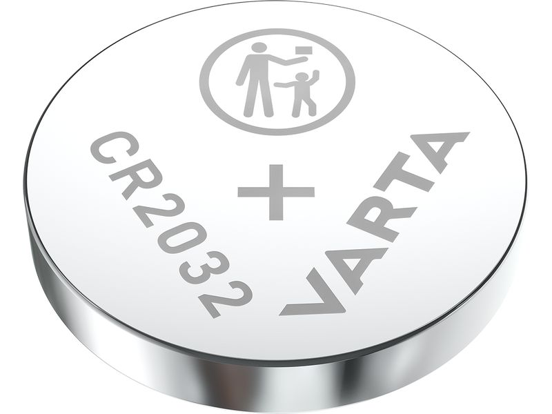 Varta Knopfzelle CR2032 , 2 Stück LITHIUM Knopfzelle CR2032 Blister 2