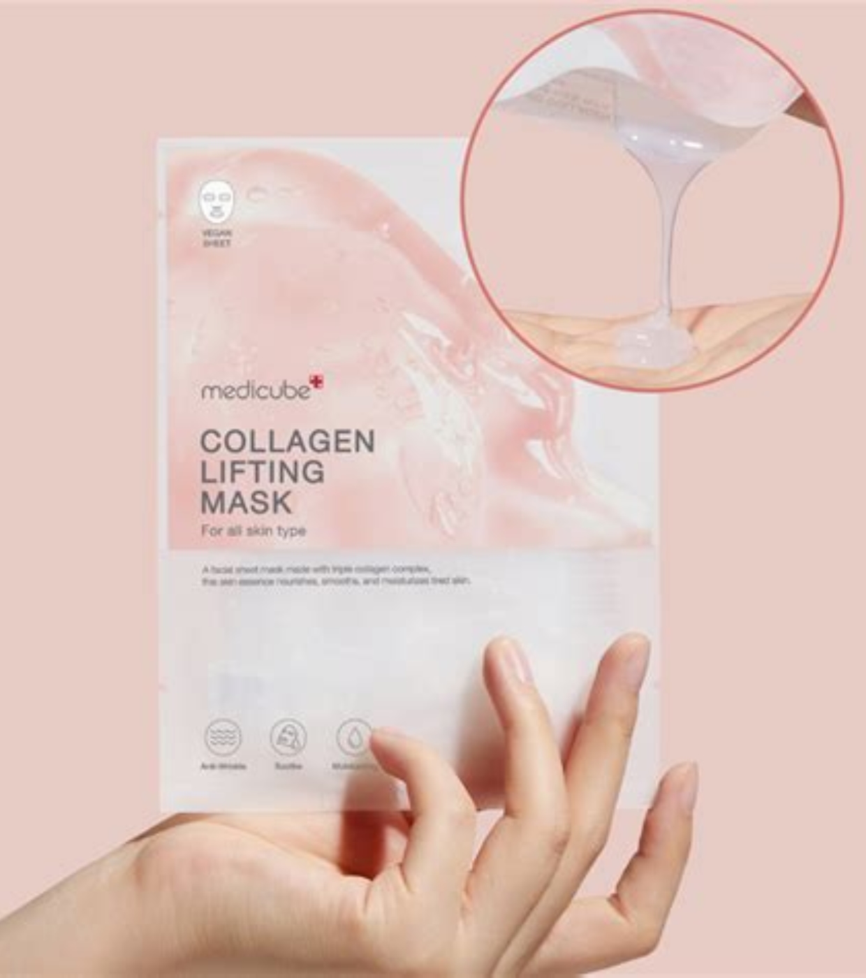 Medicube - Máscara facial com efeito lifting
