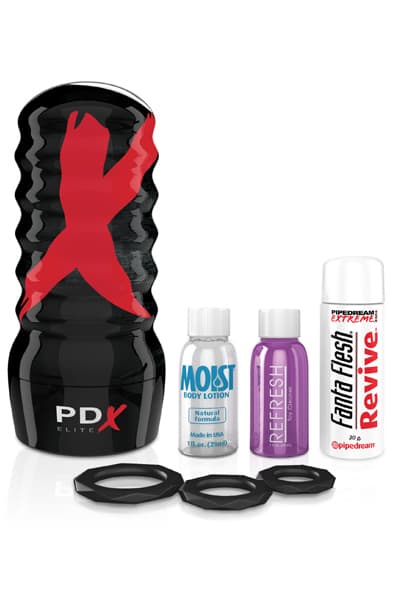 Pipedream PDX Elite Air-Tight Oral Stroker Løsmunn