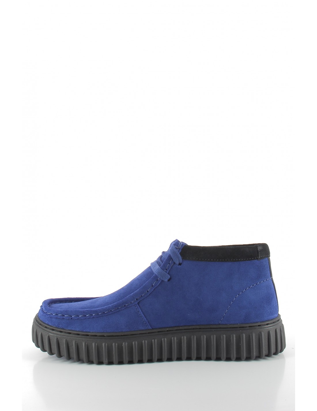 clarks Derbies mixte torhill hi cobalt suede Bleu
