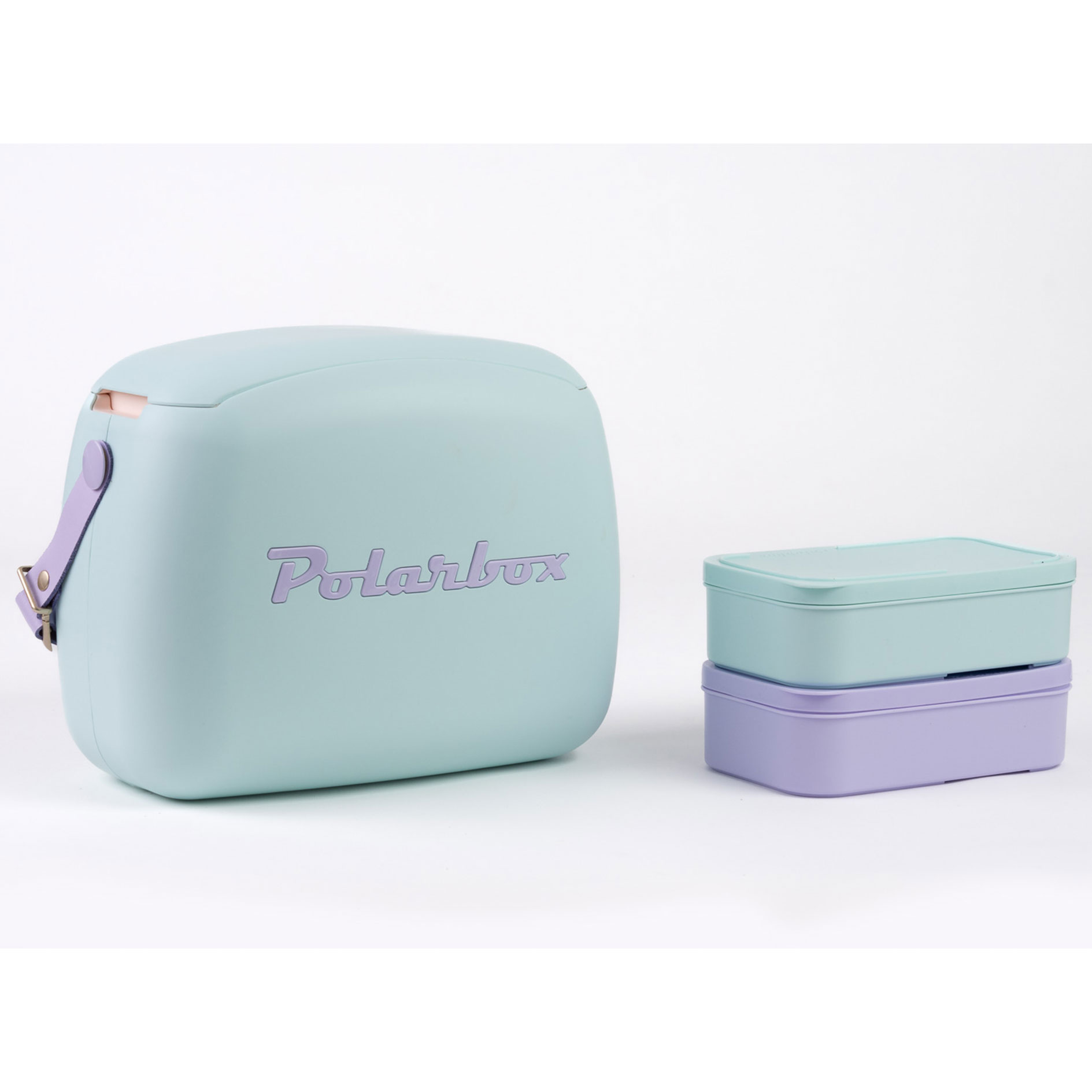 Kühlbox POLARBOX SUMMER - skyblue-lila - Retro - 6 Liter
