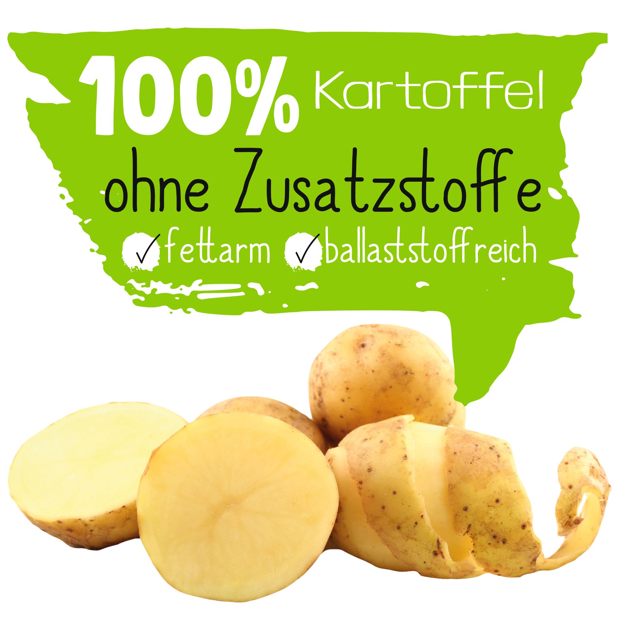 Schecker DOGREFORM Kartoffel Flocken nur 0,7% Fett - ideal zum Mixen und Barfen