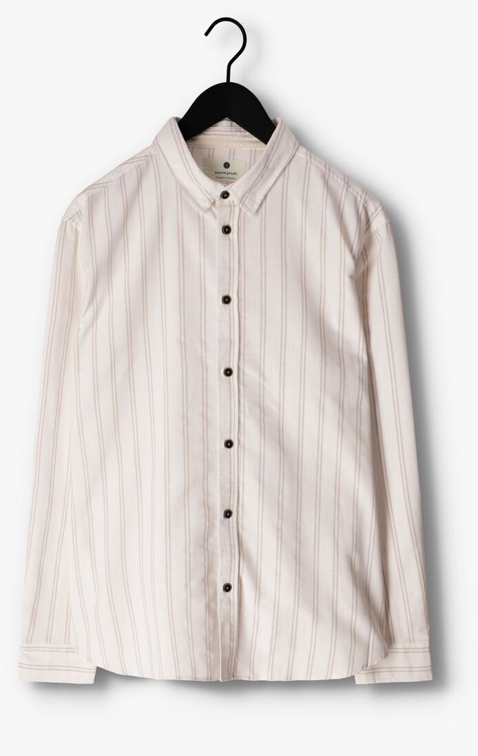 ANERKJENDT gebroken wit anerkjendt casual overhemd akleif l/s double stripe