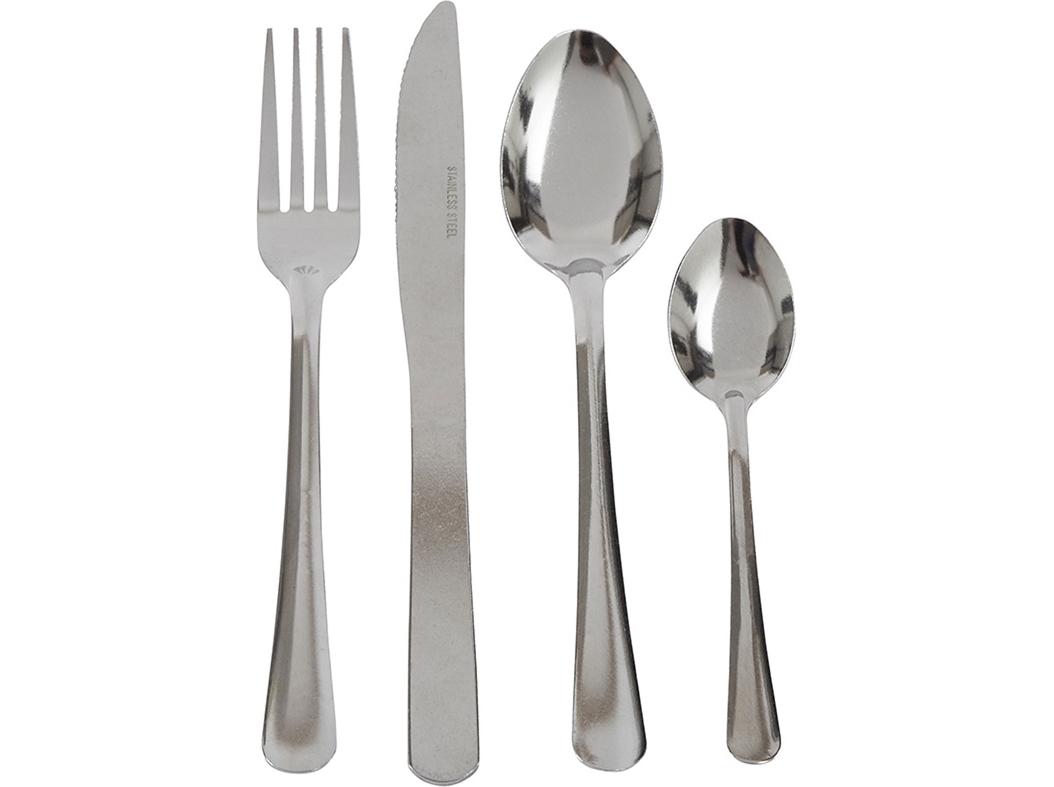 FAQUEIRO ALICE POLEGAR INOX POLIDO 16 UNIDADES