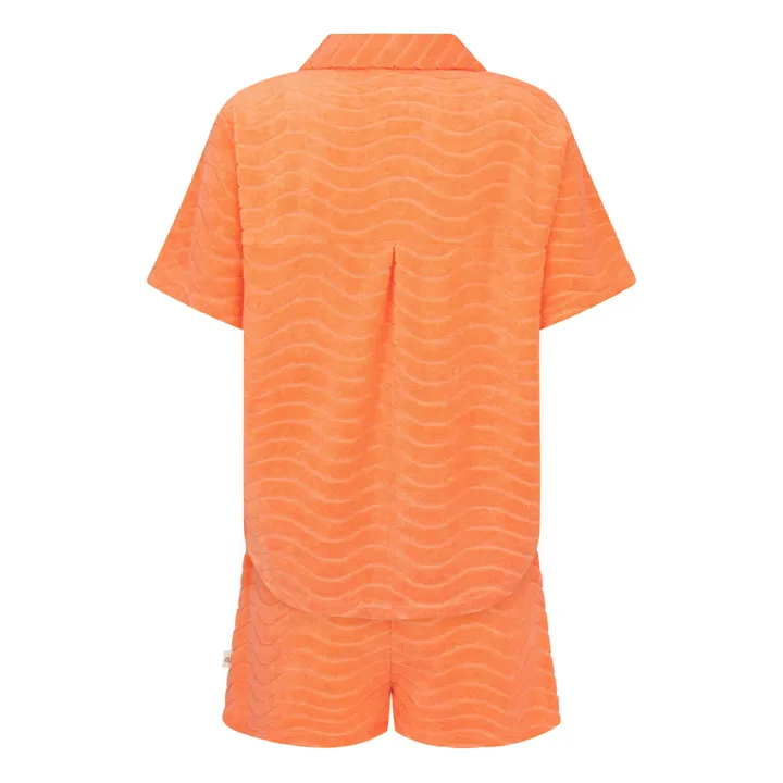 Araminta James Ensemble Chemise Terry Wave | Orange