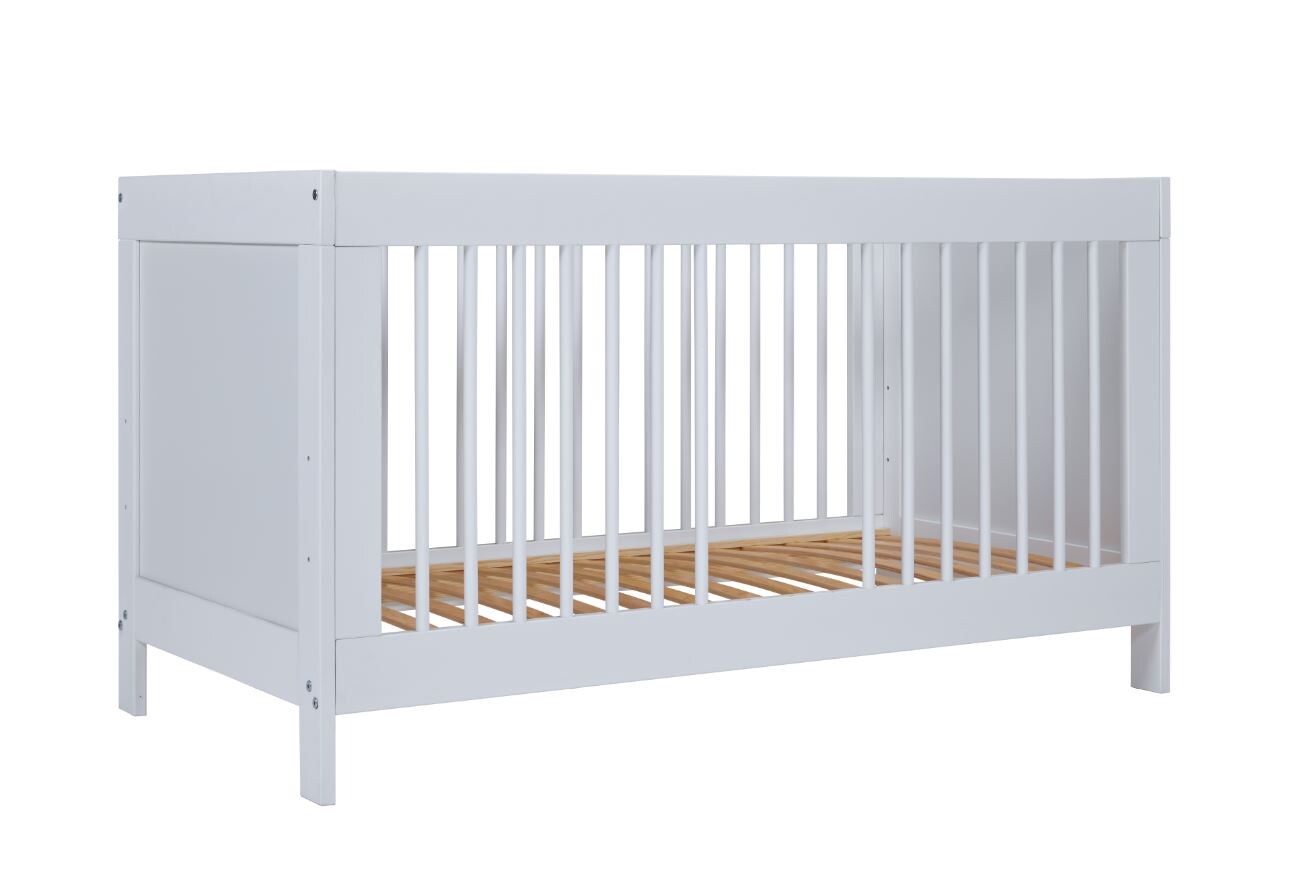 Inter Link Kinderbett Babybett Baila 70 x 140 cm - inkl. Höhenverstellbarer Lattenrost