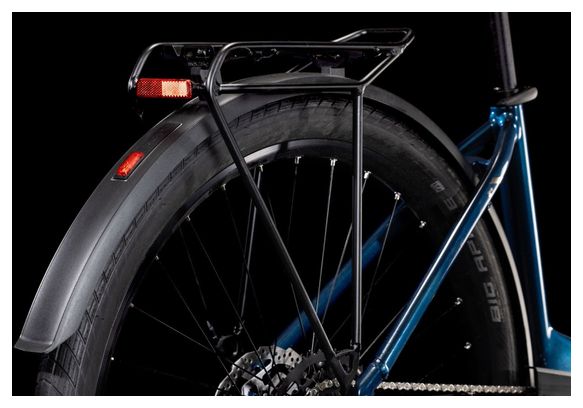 VTC Électrique Cube Touring Hybrid One 625 Easy Entry Shimano Cues 9V 625 Wh 700 mm Bleu Deep Sea 2025
