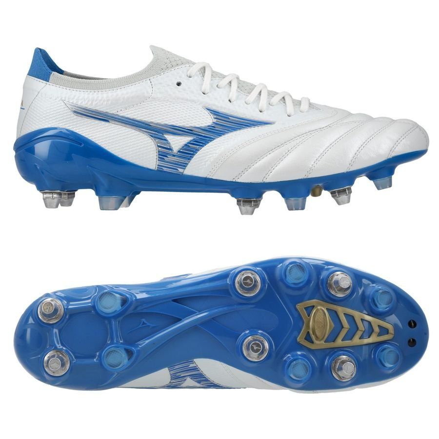 Mizuno Morelia Neo IV Beta Made in Japan SG Mugen - Blanc/Bleu