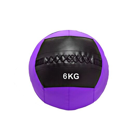 Bola de parede com costura dupla, colorida, 6 kg
