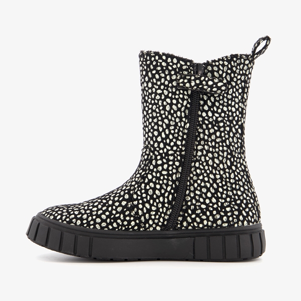 Blue Box meisjes chelsea boots met stippen