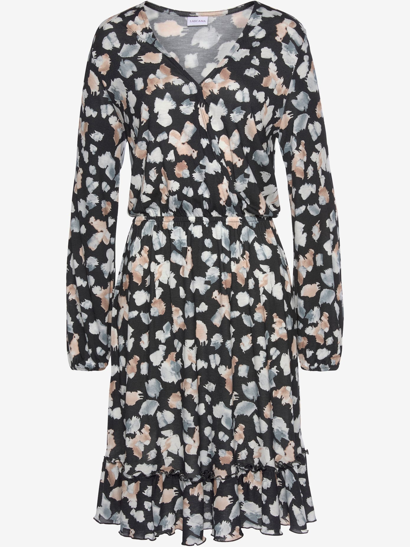 Robe en jersey robe à motifs en viscose