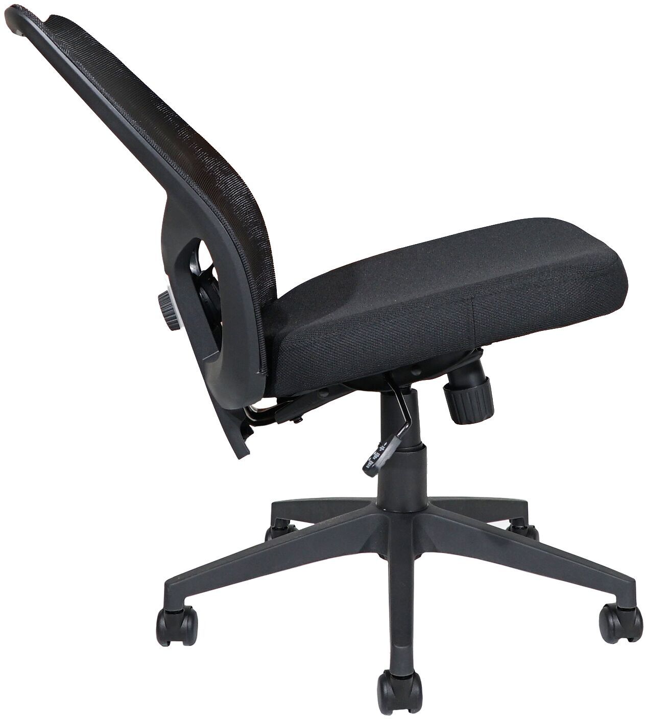 LARSON 1 Bürostuhl - Schwarz / B: 59.0 cm x T: 58.0 cm x H: 97.0 cm
