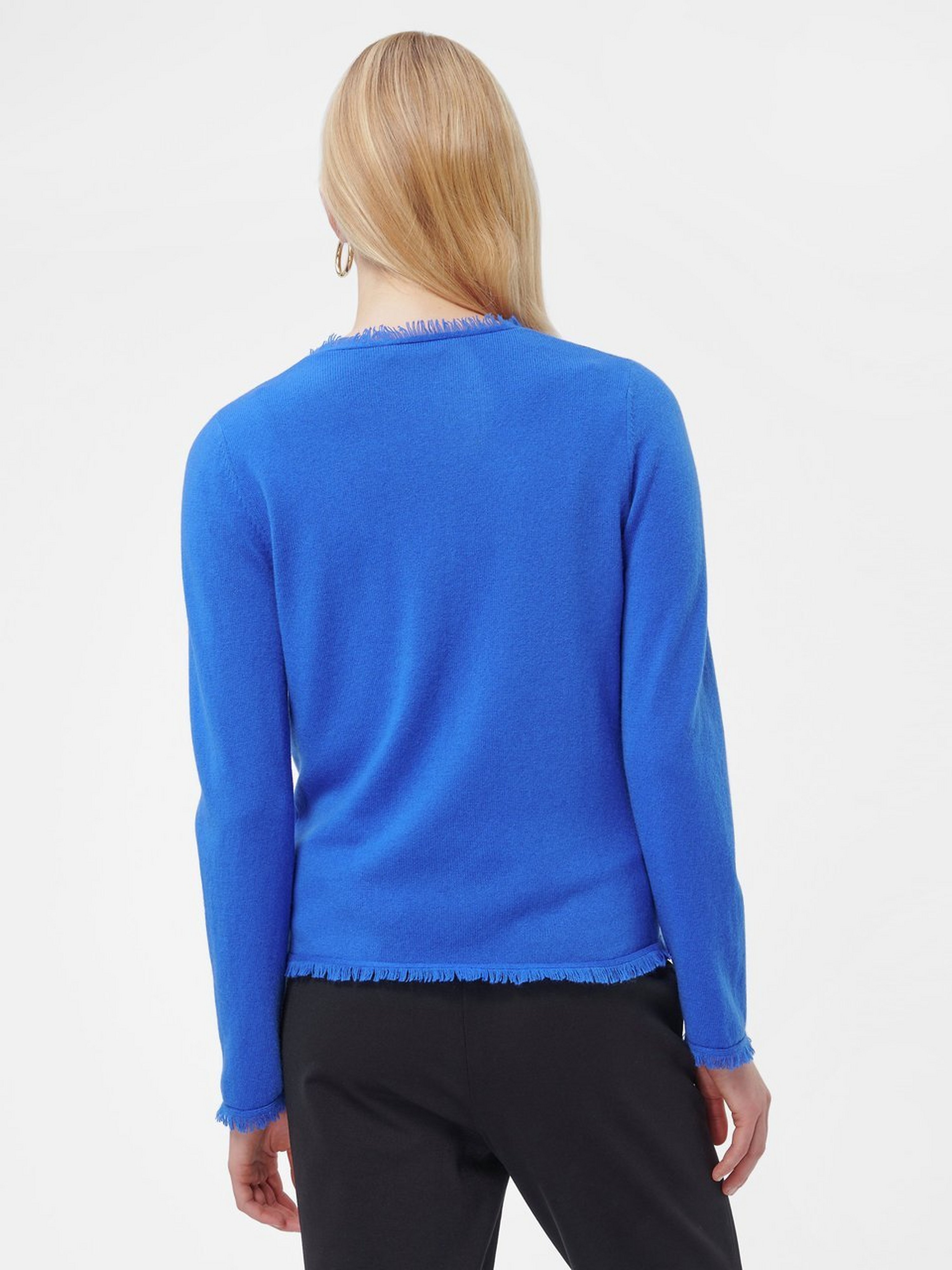 Strickjacke aus Schurwolle und Kaschmir