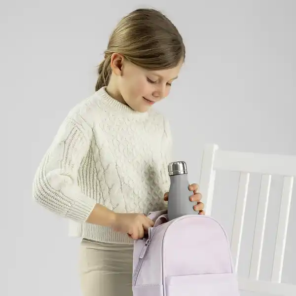 90801 Colour Edelstahl-Isolierflasche, grau