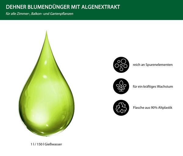 Dehner Blumendünger mit Algen-Extrakt,