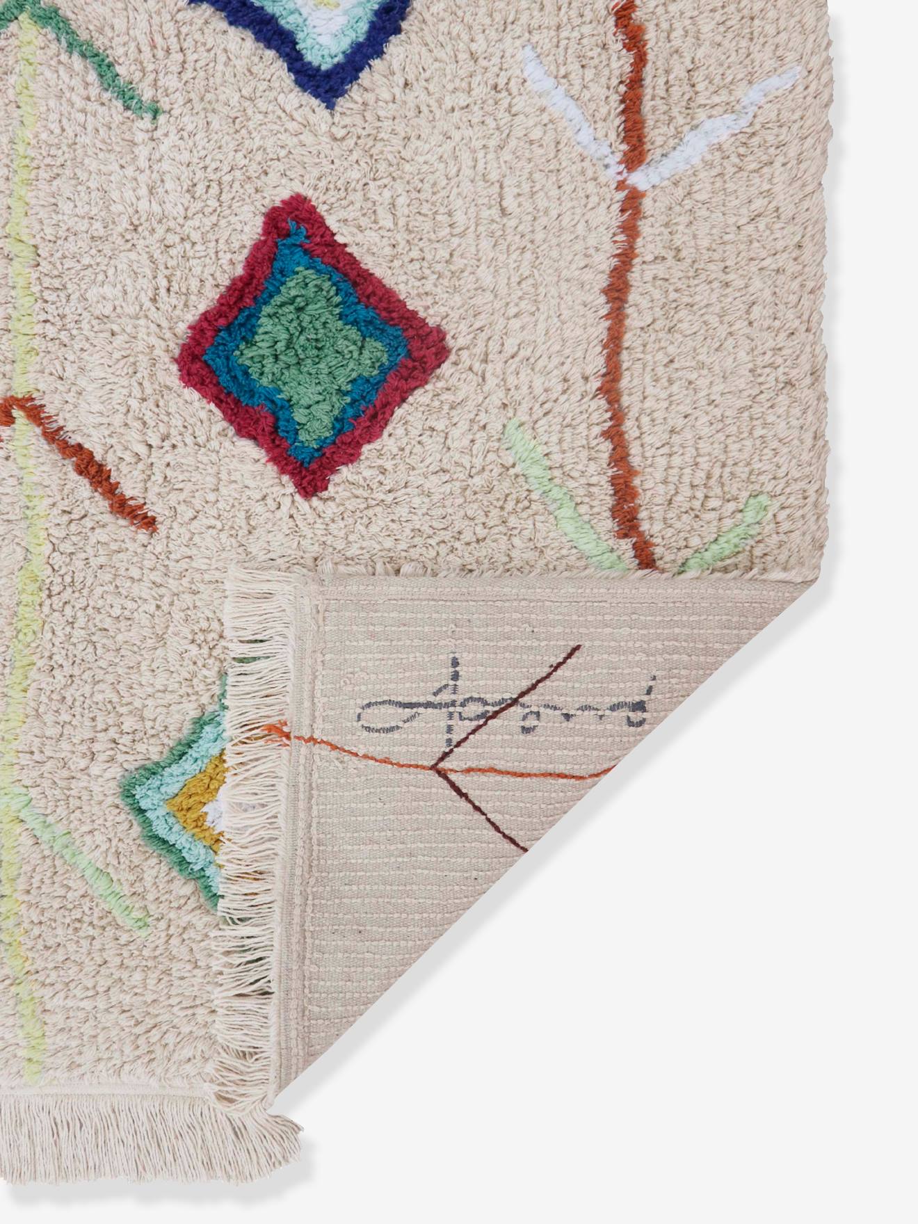 Tapete Mini Berber Lavável em Algodão