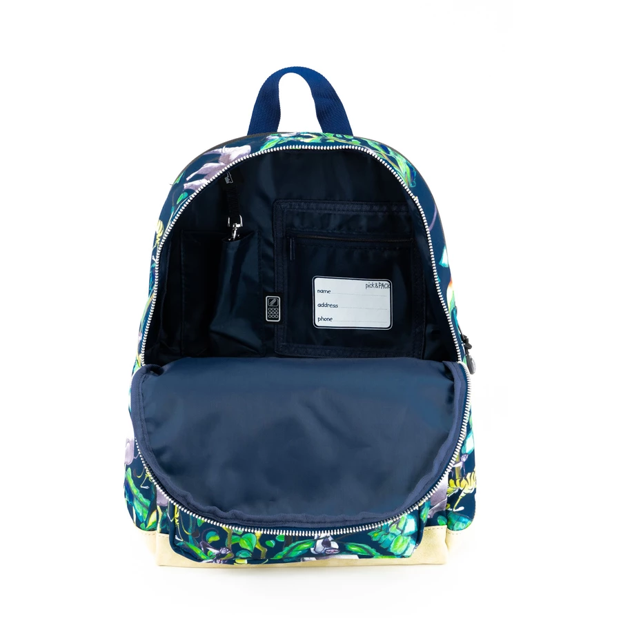 Pick & Pack Rucksack Happy Jungle M dunkelblau