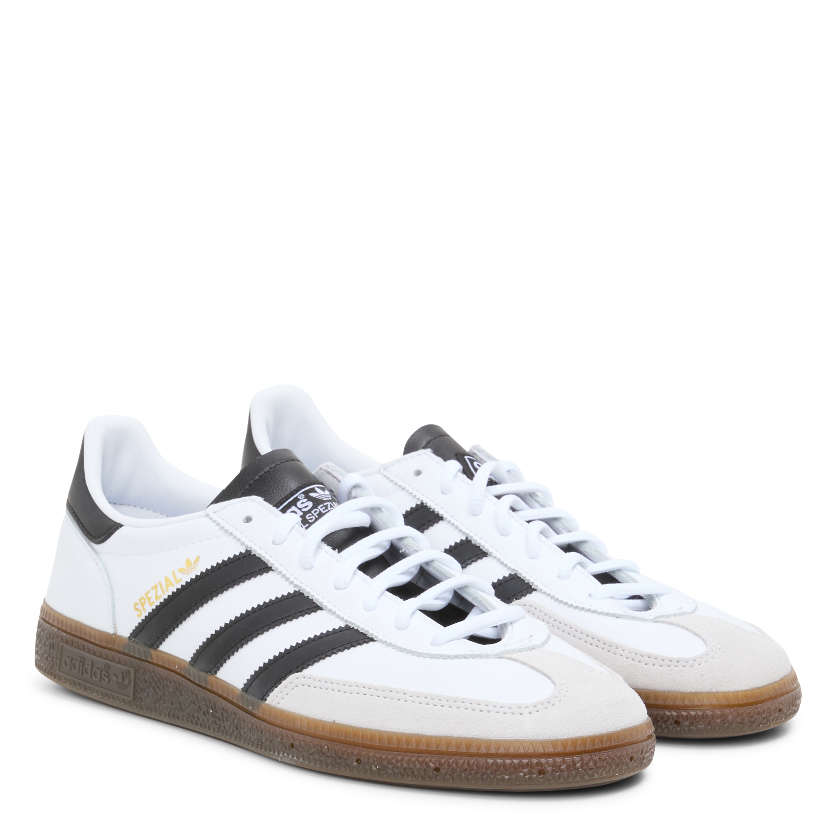 HANDBALL SPEZIAL - Baskets basses en cuir velours HANDBALL SPEZIAL | Blanc