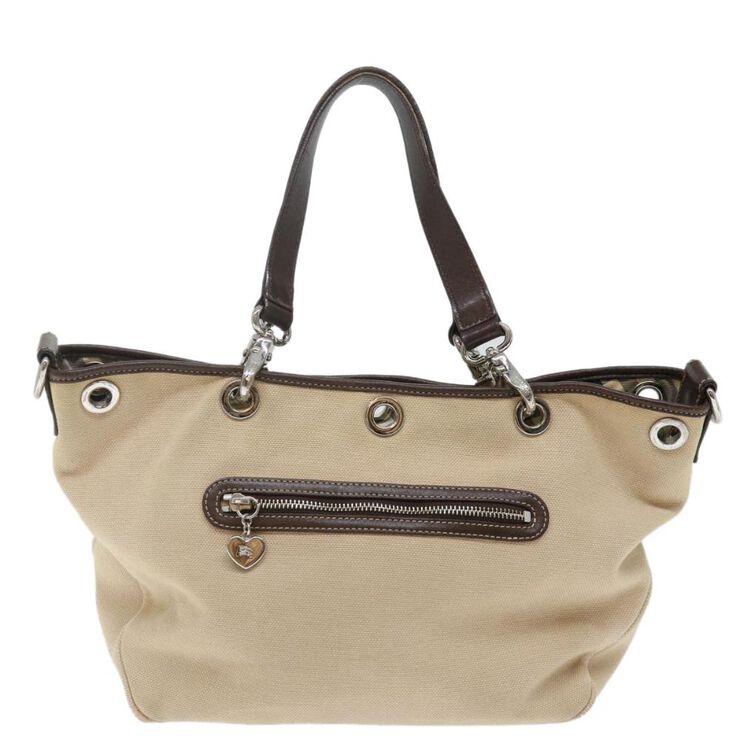 Burberry Vintage Burberry Handbag Beige