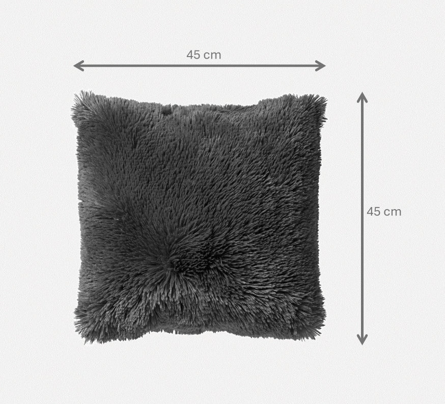 Dutch Decor kussenhoes FLUFFY - 45x45 cm Muted Clay