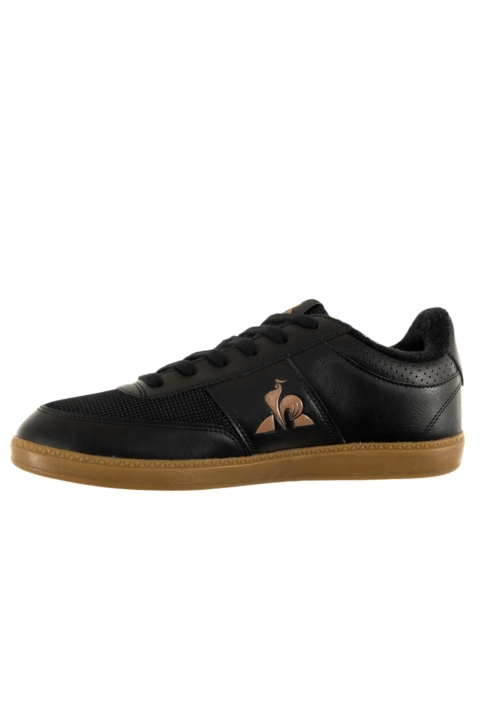 Baskets basses le coq sportif derby 1 black/gum