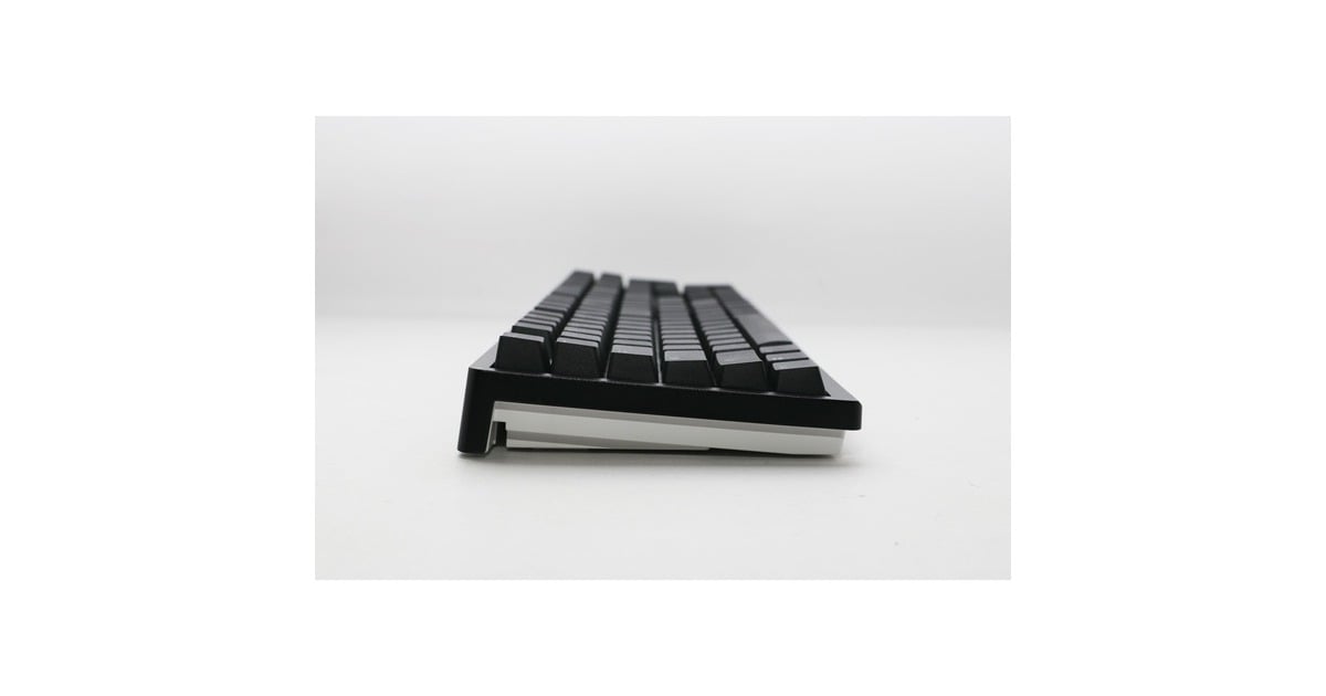 DuckyZero 6108 Classic Black, gaming toetsenbord  (Zwart/wit, US lay-out, Cherry MX2A Red, RGB leds, Double-shot PBT, hot swap, 2.4GHz | Bluetooth | USB-C)