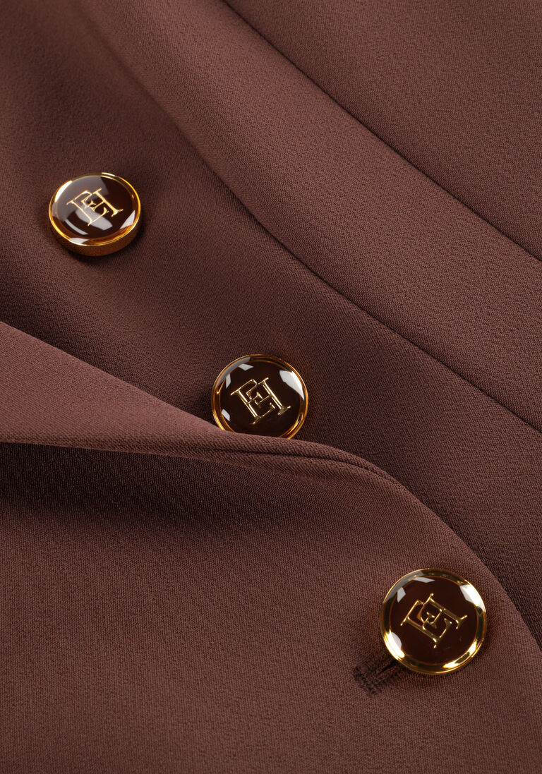 bruine elisabetta franchi blazer jacket