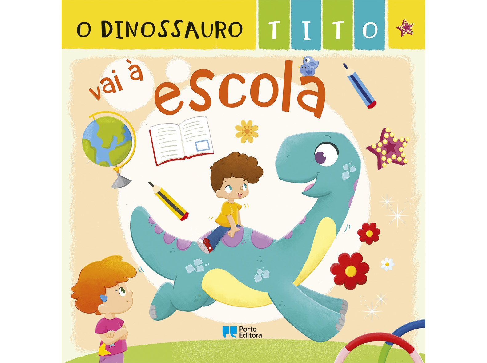 LIVRO O DINOSSAURO TITO VAI À ESCOLA