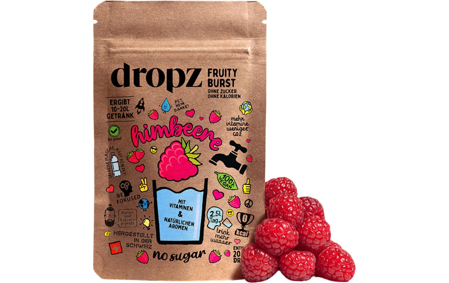 Fruity Burst – Himbeere 1 Beutel à 20 StückFür leckere Erfrischungsgetränke ohne mühsames Schleppen von Flaschen