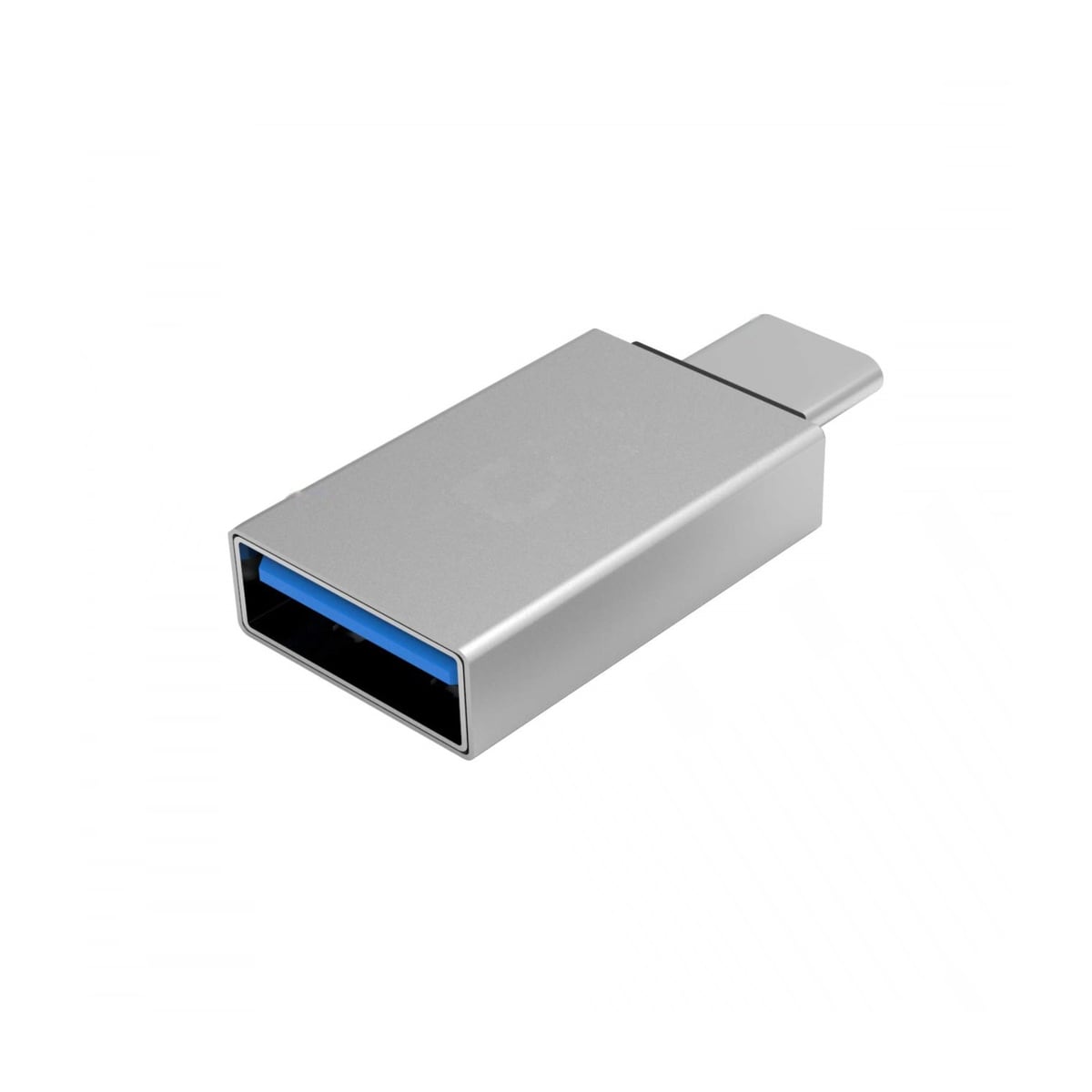Superrask adapter USB C til USB 3.0 sølv