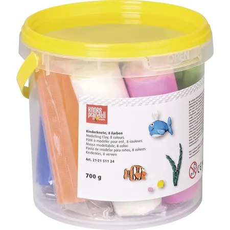 Knorr Prandell 212151124 Kinderknete-Set, 700 g