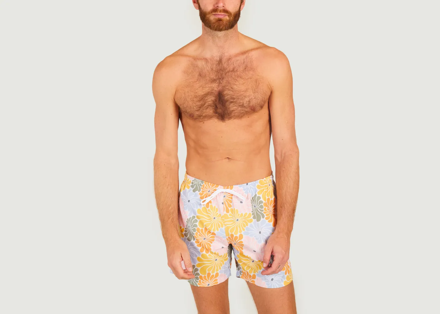 Short de bain imprimé Flores Olow