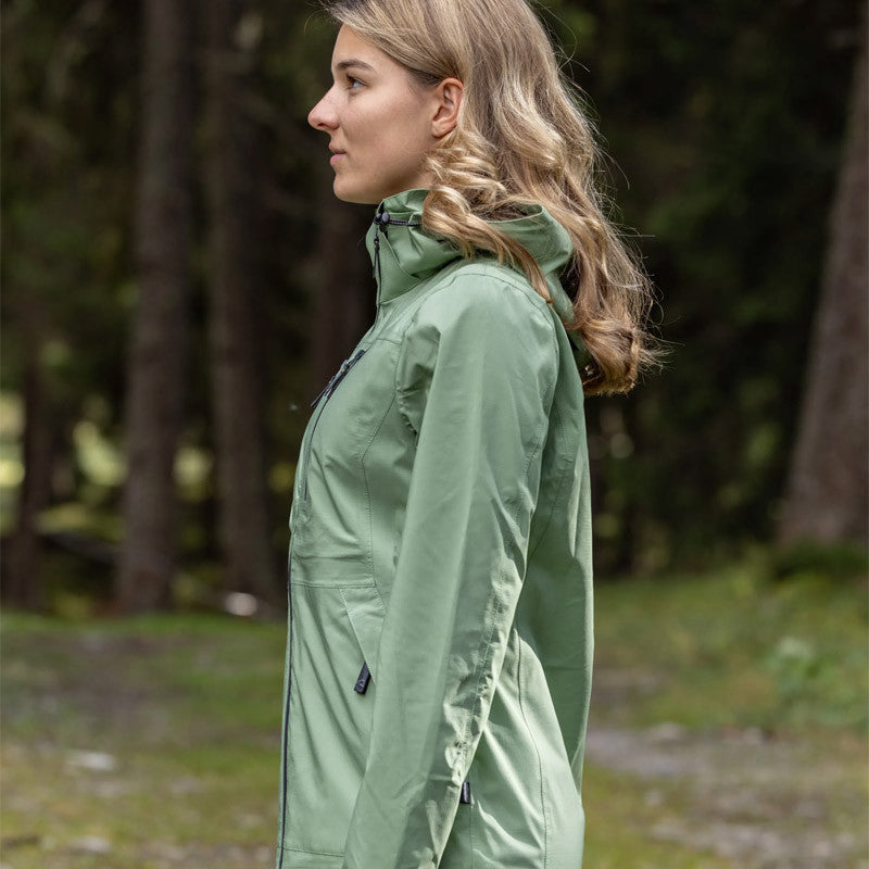 Frauen Regenjacke 3 Layer Dora loden frost