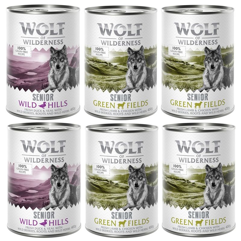 Wolf of Wilderness Senior 6 x 400 g