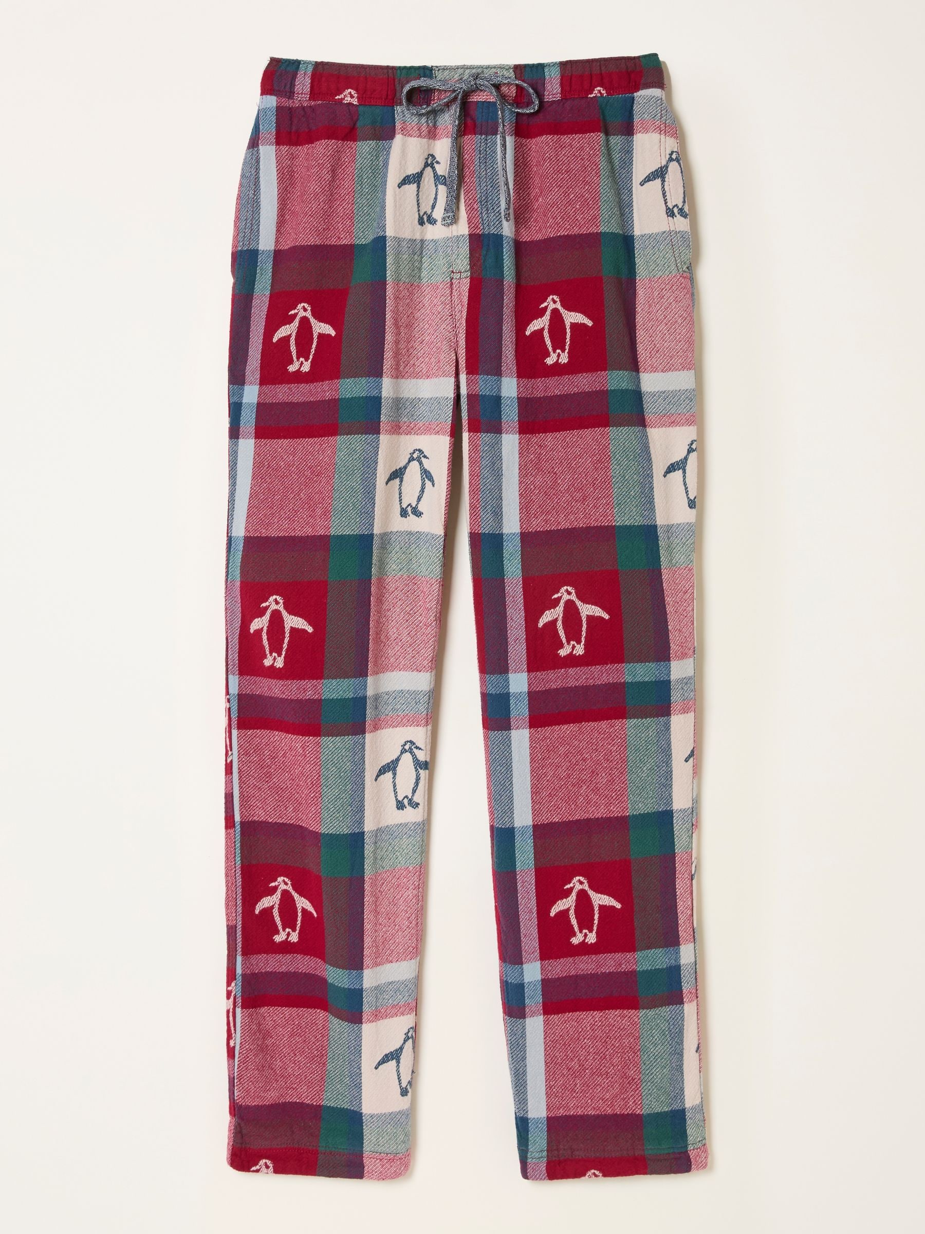 FatFace Penguin Jacquard Pyjama Bottoms