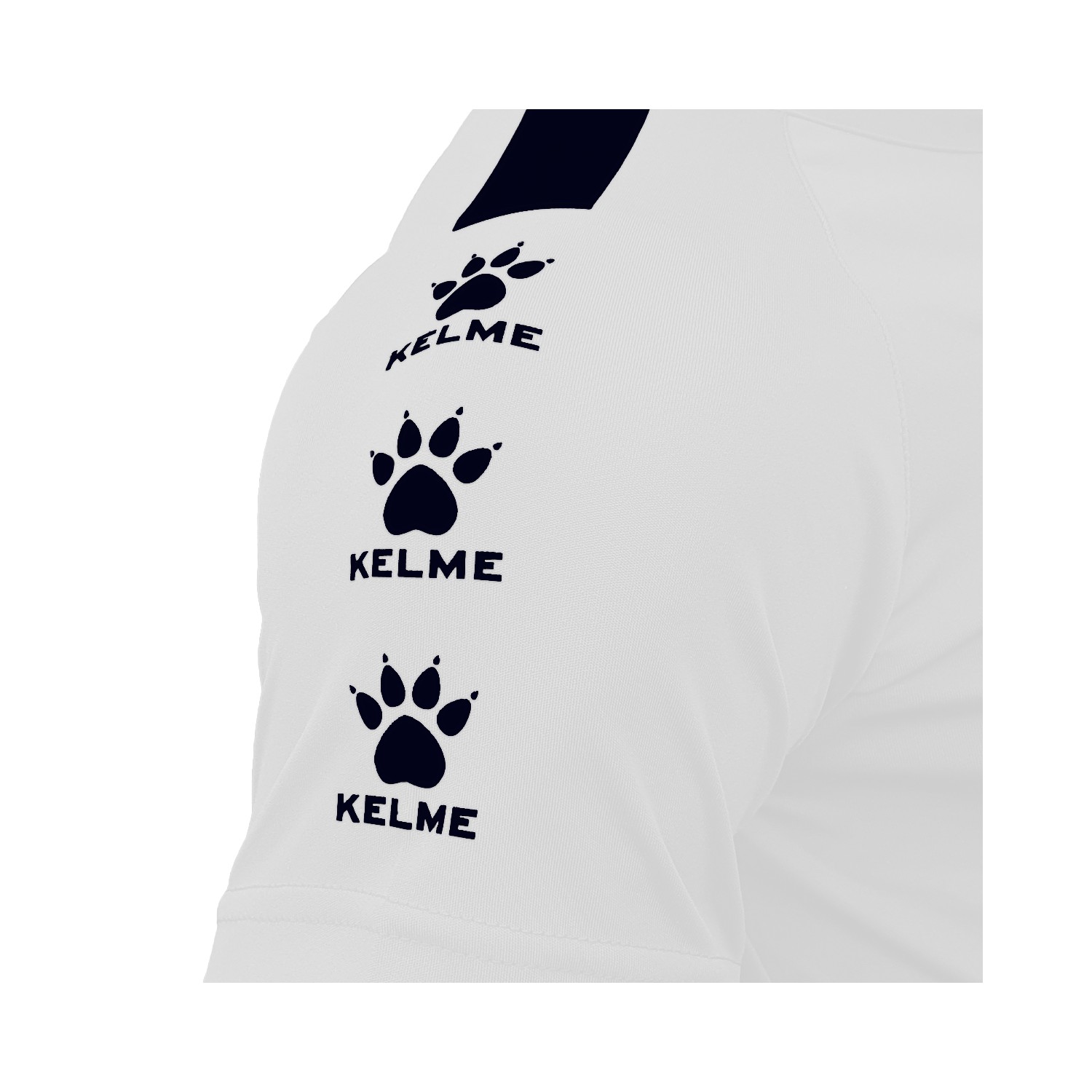 Camiseta de manga curta Kelme, camiseta Lynx branca