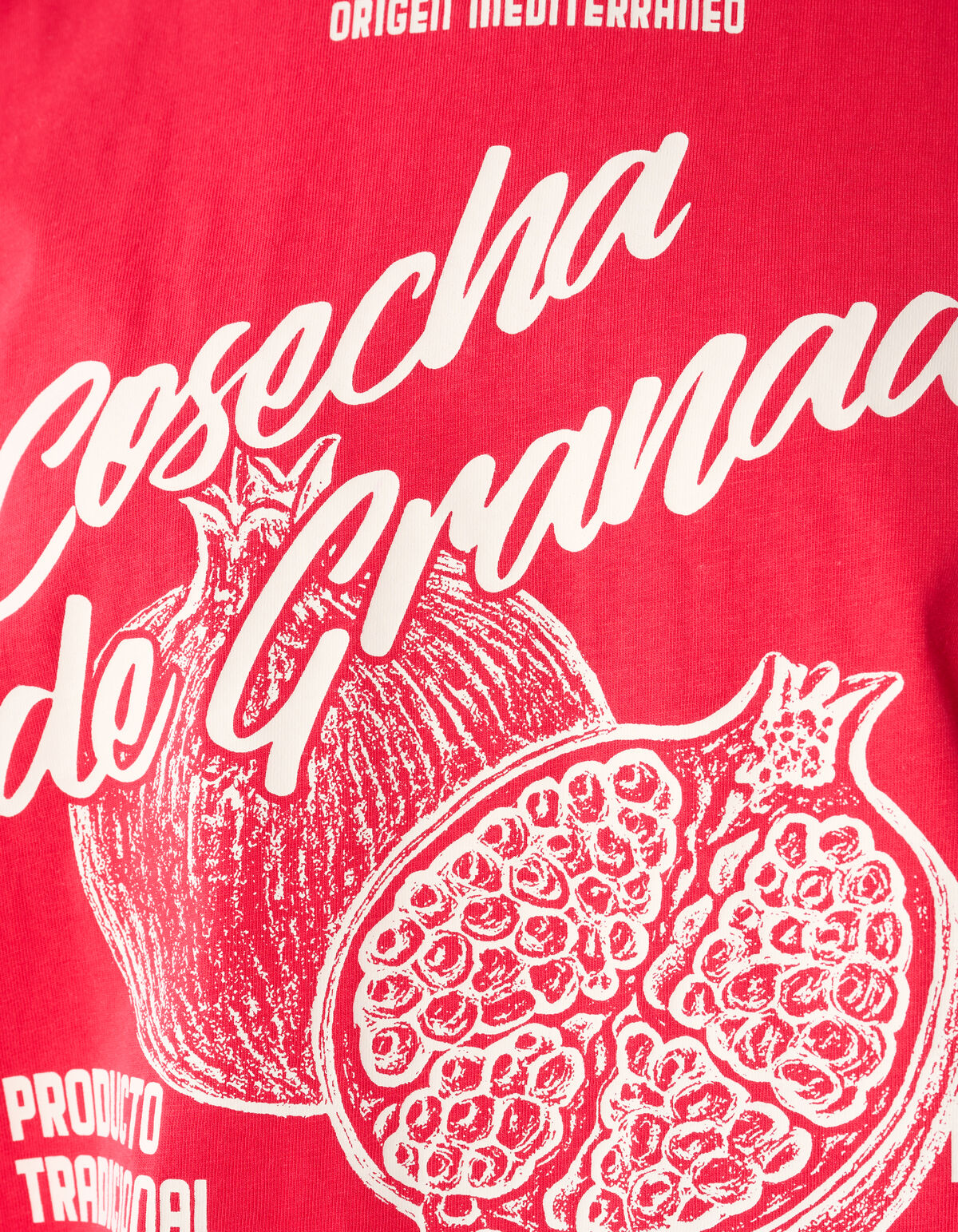 Granada Artwork T-shirt Rood
