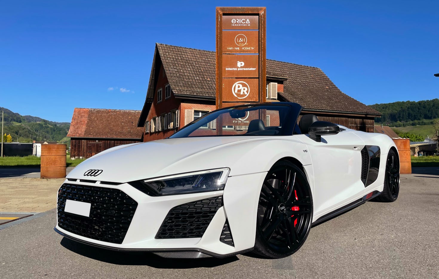 Audi R8 mieten in Au als Geschenkidee