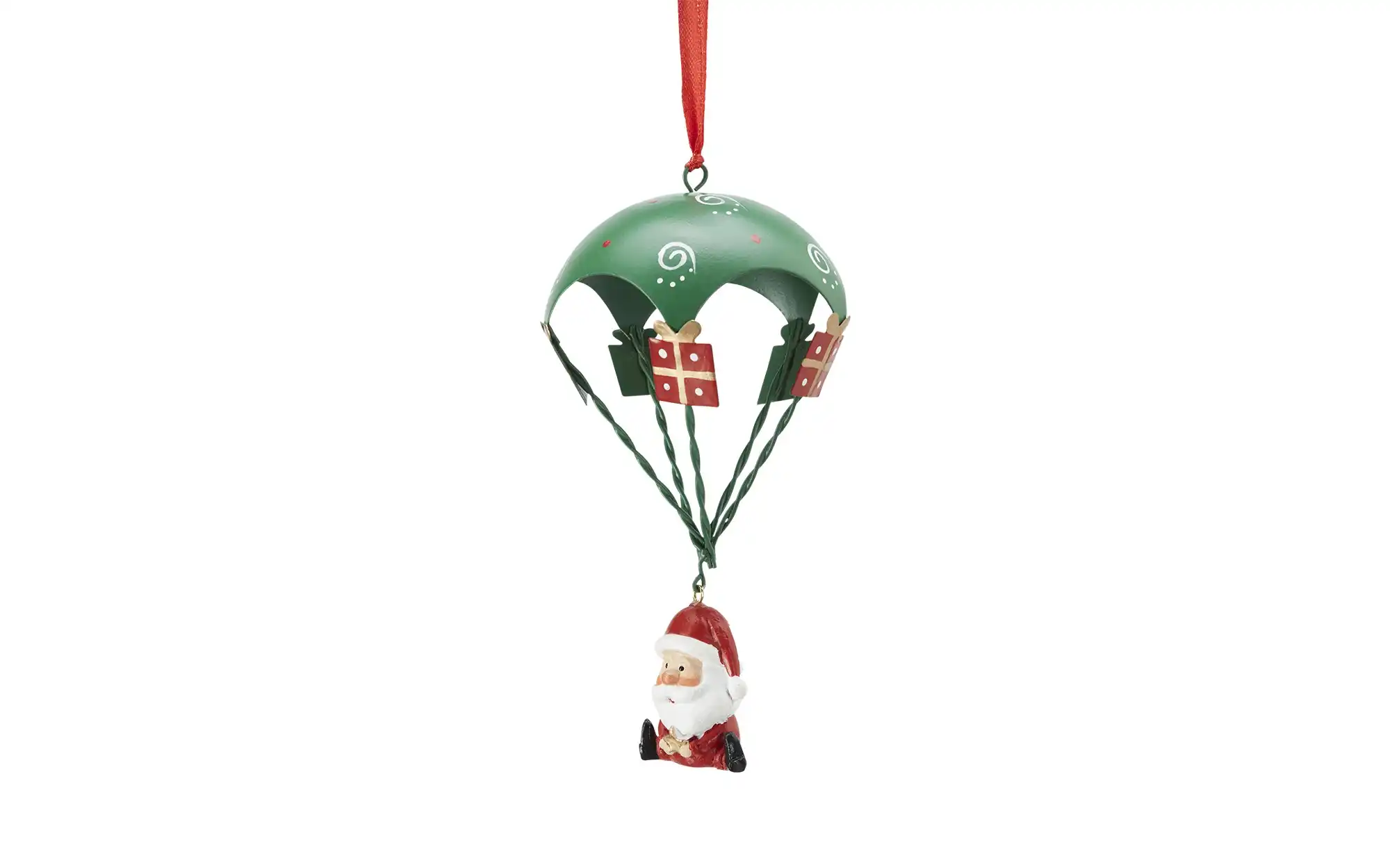 HOME STORY Anhänger Santa mit Fallschirm